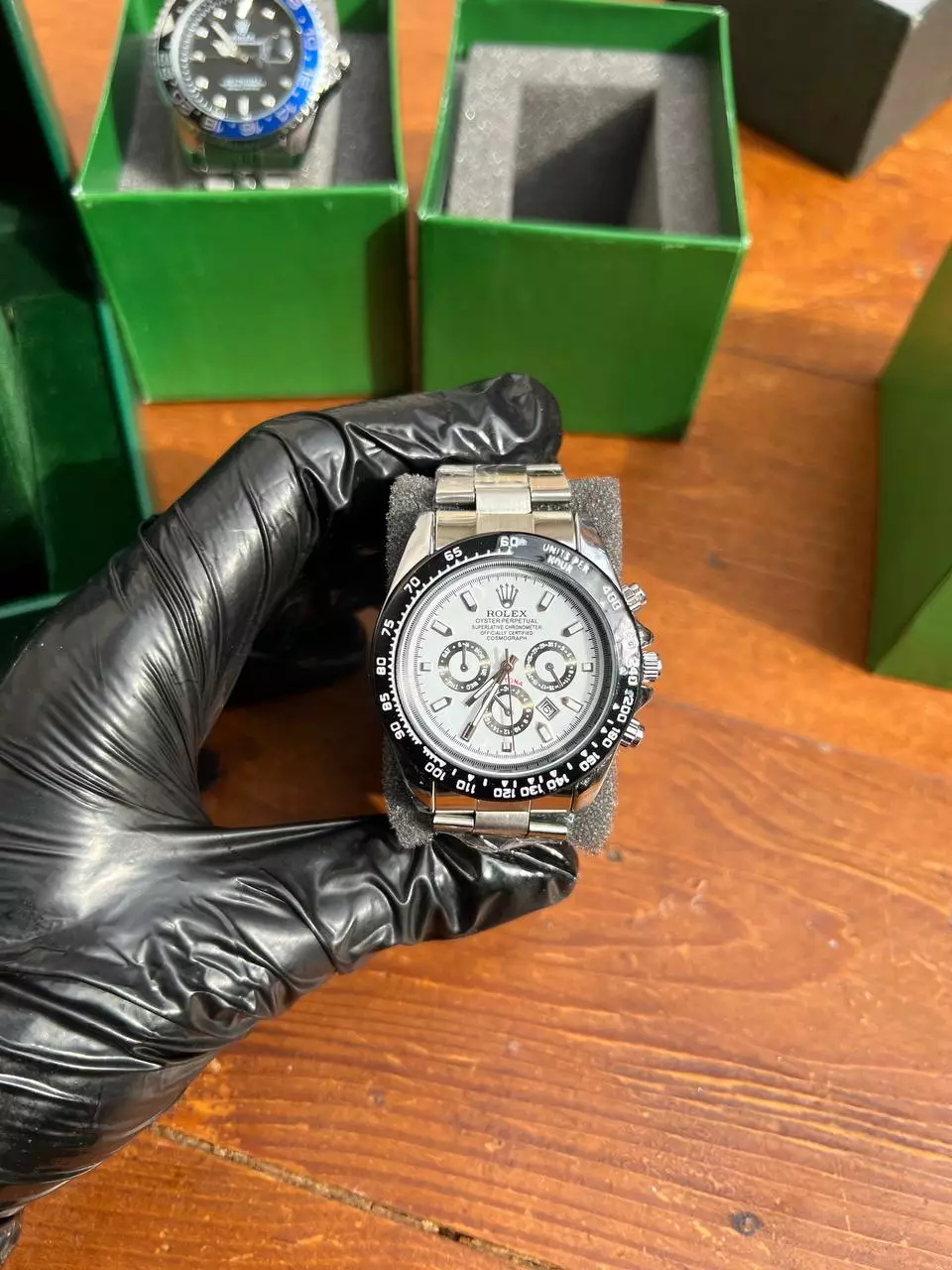 🔥 ساعة Rolex فخمة High Quality – ستايل رجال الأعمال بسعر خيالي 💎